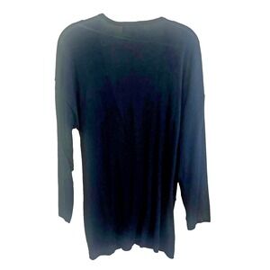 Eloquii  New Black Wrap 3/4 Sweater Wool Blend  SZ 18/20 Plus Size Closet StaplE